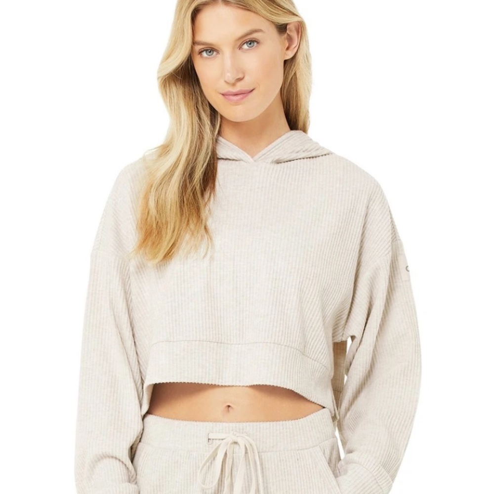 Alo Muse Hoodie in Bone